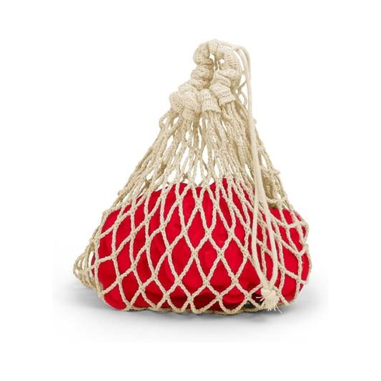 Moldes de arena rojo cereza