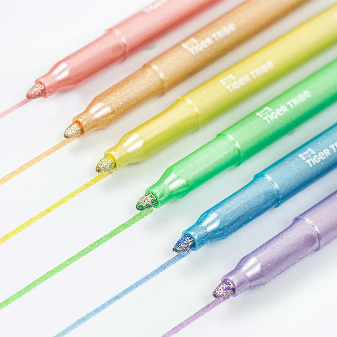 Marcadores con Brillo