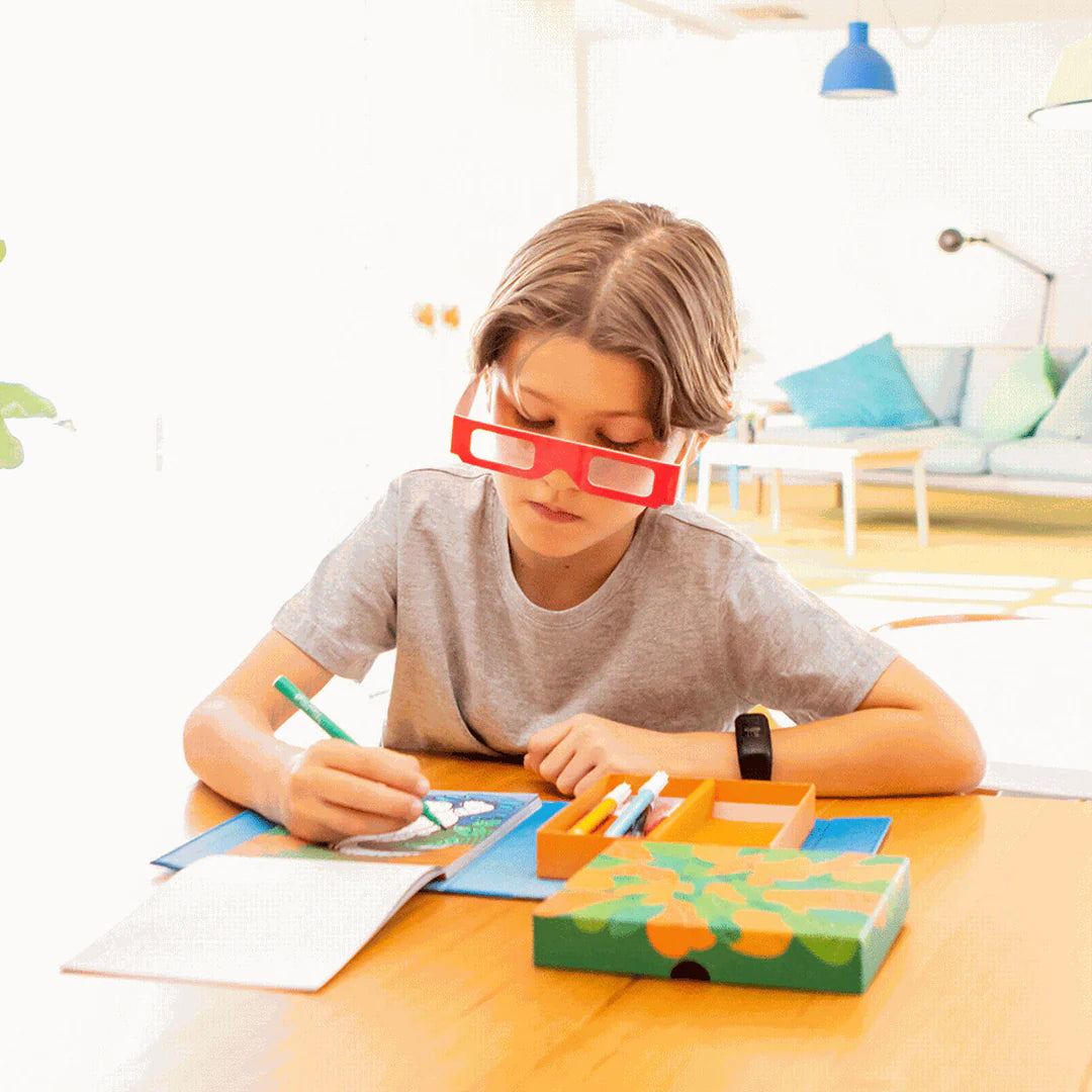 Set para Colorear 3D – Criaturas Feroces