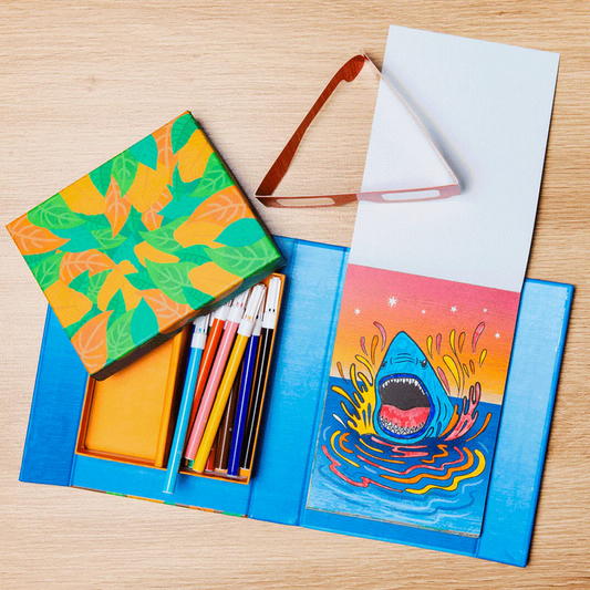 Set para Colorear 3D – Criaturas Feroces