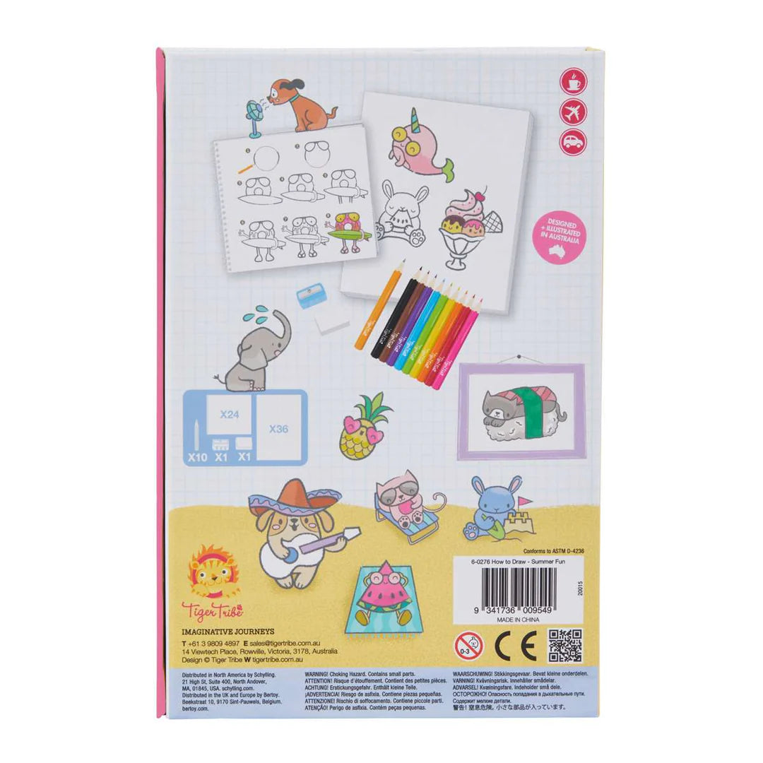 Cómo Dibujar – Diversión de Verano