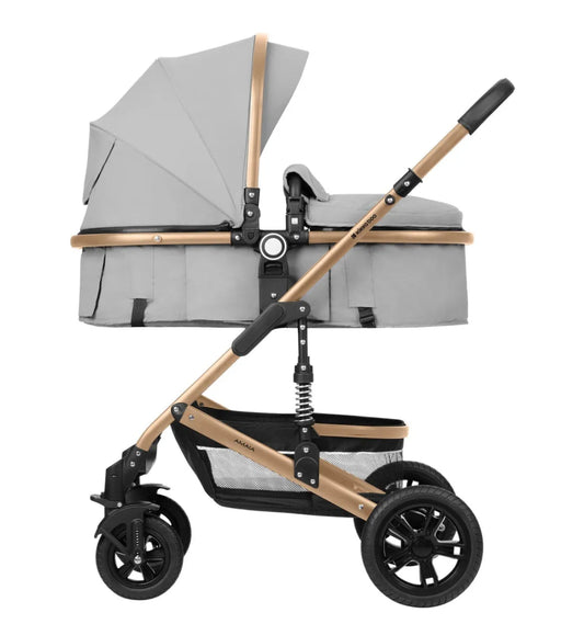 Carrito Amaia gris claro 3 en 1