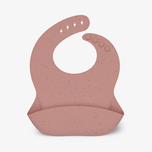 Babero Platinum Silicone Blush