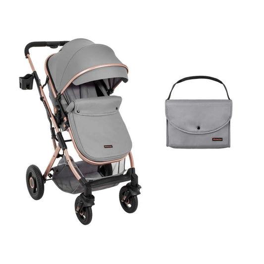 Carrito Scarlett gris claro 2 en 1