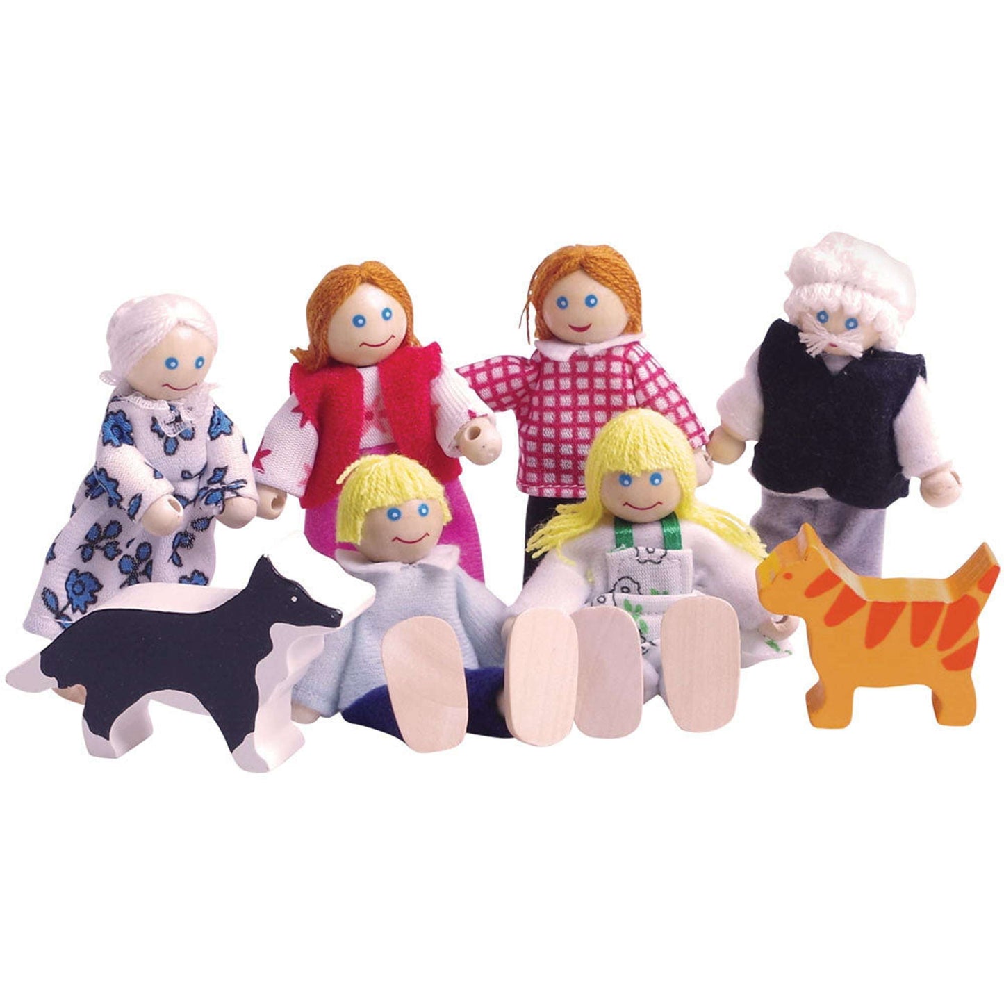 Familia de muñecos Bigjigs