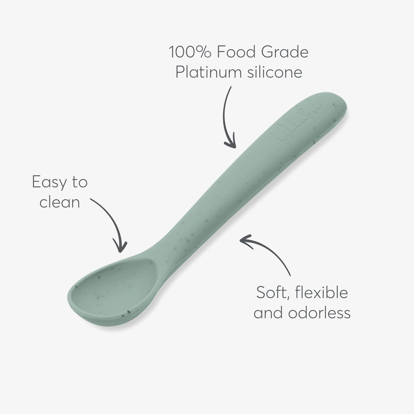 Cuchara Platinum Silicone Sage