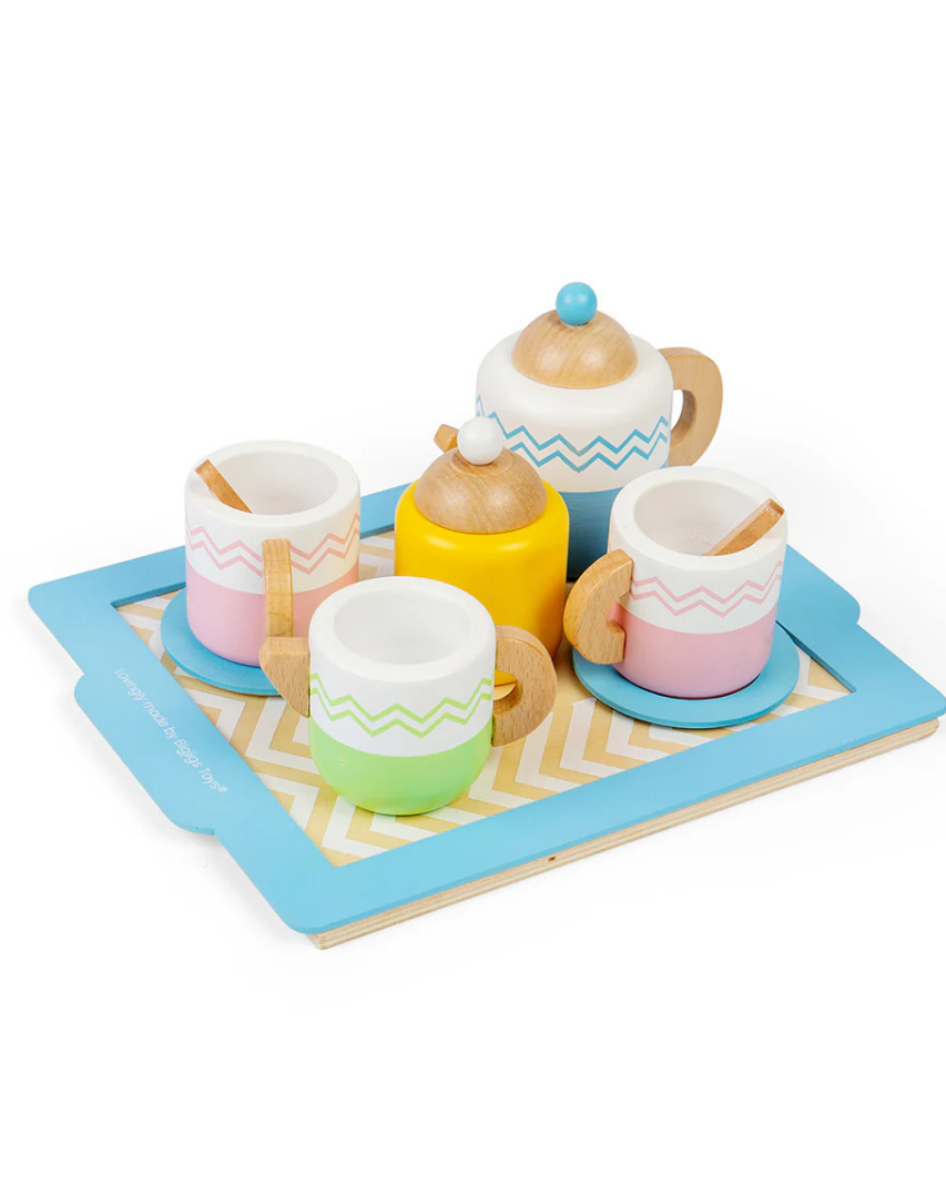 Juego de bandeja de té